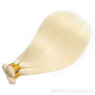 Tuneful 1pc Hair 613 color Braid 100% Human Brazilian Raw Directly from  Customized Style straight  Virgin hair wig for women
